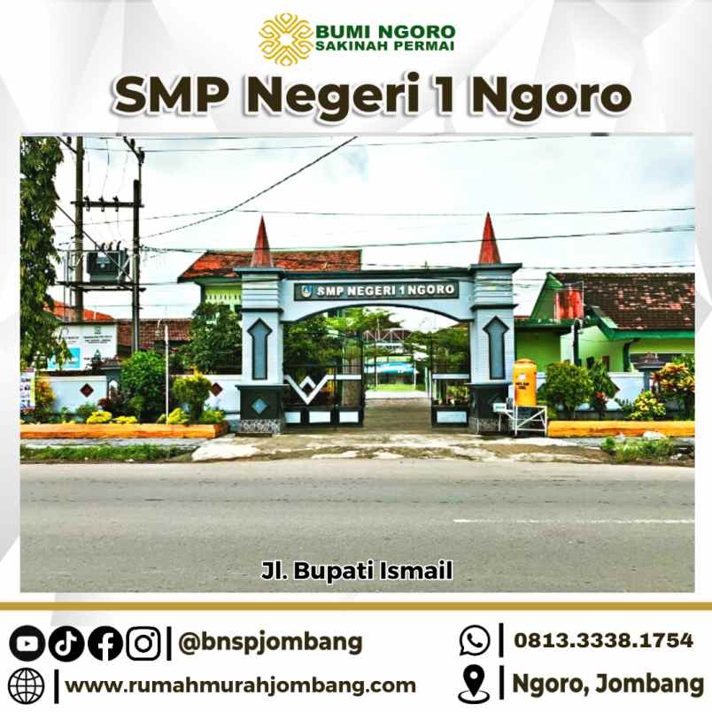 wa rumah dijual murah dibawah 200 juta 5 menit smpn 1