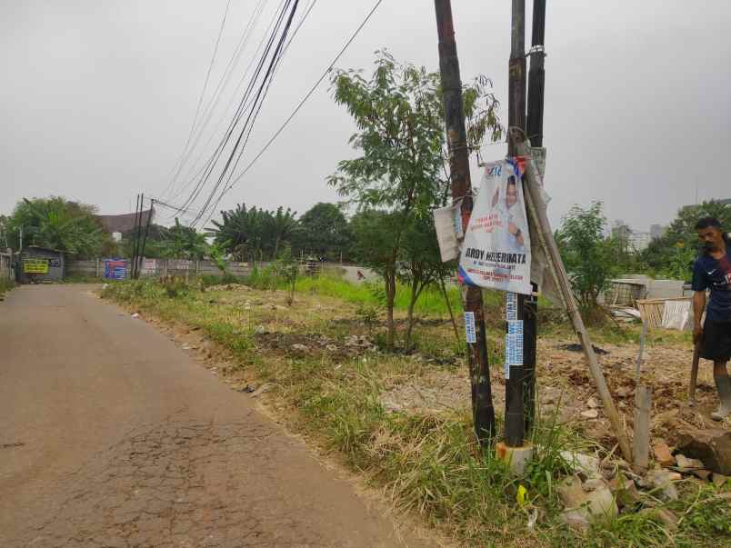 4 km kampus unpam 2 tanah shm di serua