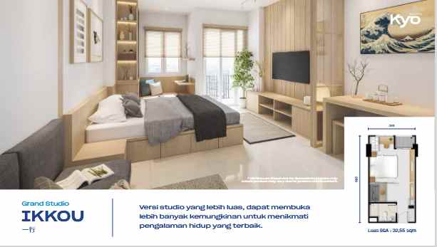 apartemen kyo society