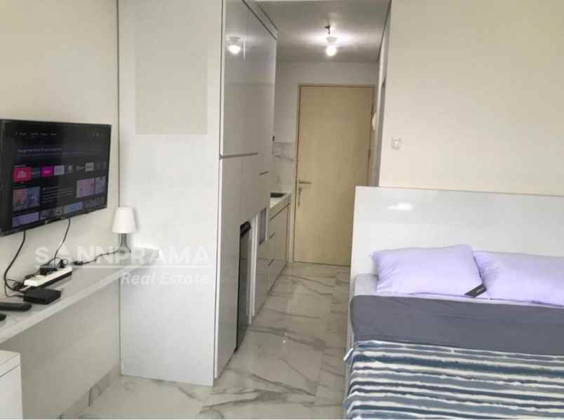 apartemen studio siap huni the parc south city ash