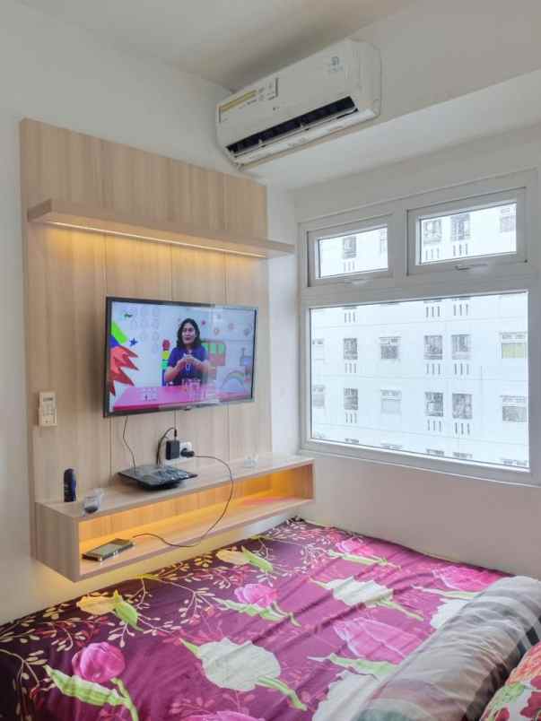 apartment green pramuka city 2br dijual bangunan bagus