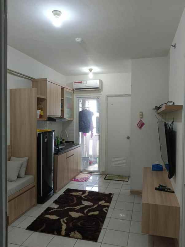 apartment green pramuka city 2br dijual bangunan bagus