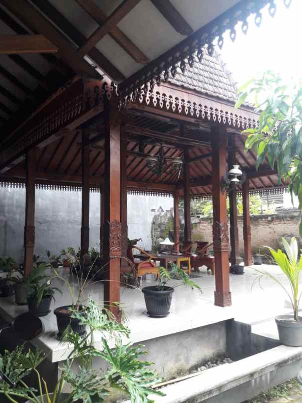 bu dijual rumah joglo di plamongan indah semarang