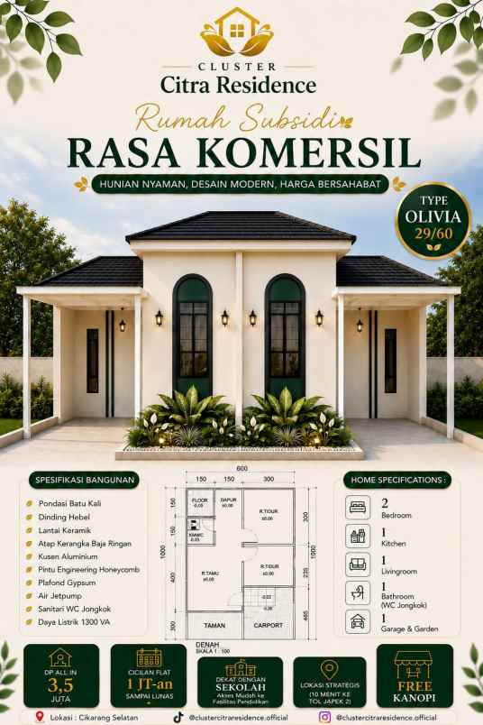 cluster citra residence cikarang