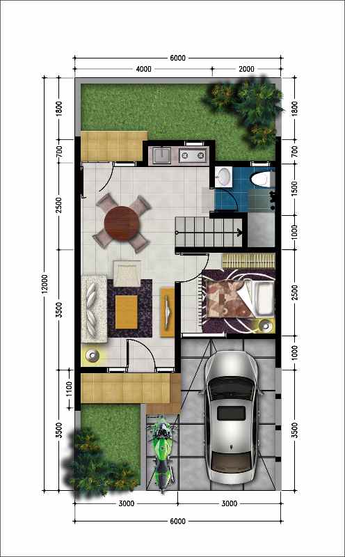 cluster courtyard 68 72 booking 6 jt saja tanpa dp