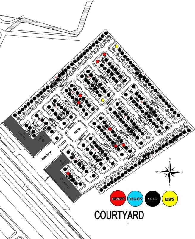 cluster courtyard 68 72 booking 6 jt saja tanpa dp