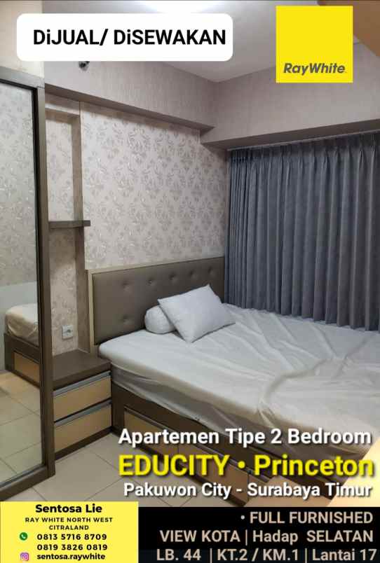 dijual apartemen jalan pakuwon city