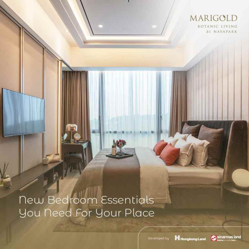 dijual apartemen marigold navapark bsd city