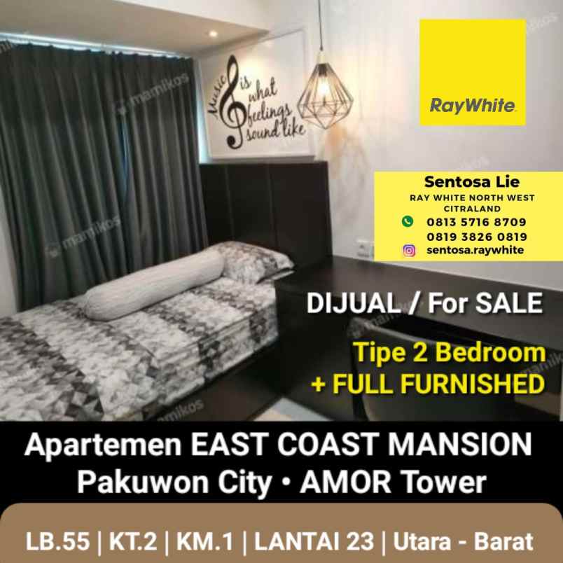 dijual apartemen pakuwon city