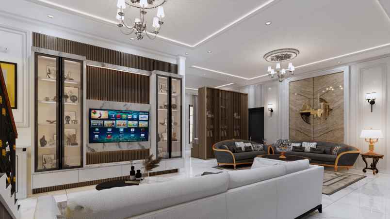 dijual hunian mewah 2 lantai di tengah kota pekanbaru