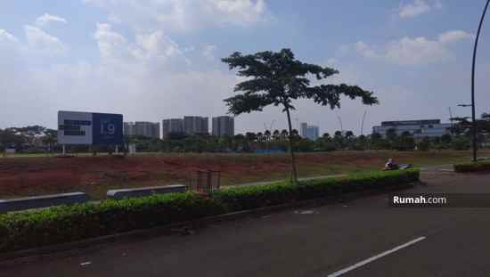 dijual kavling komersial cbd 55 jalan bsd tangerang