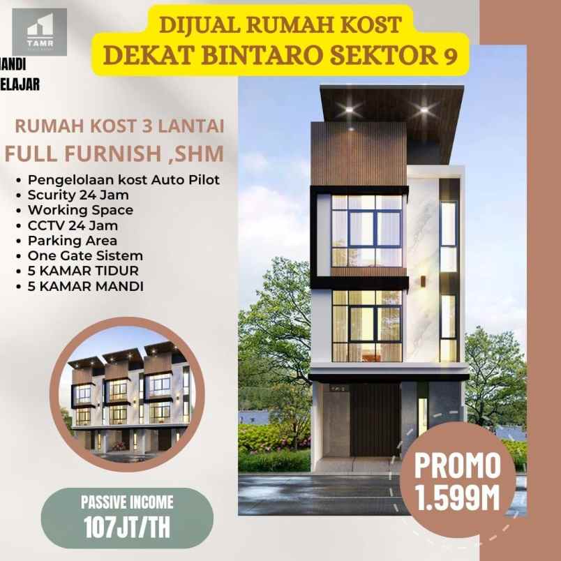 dijual kost bintaro sektor 9