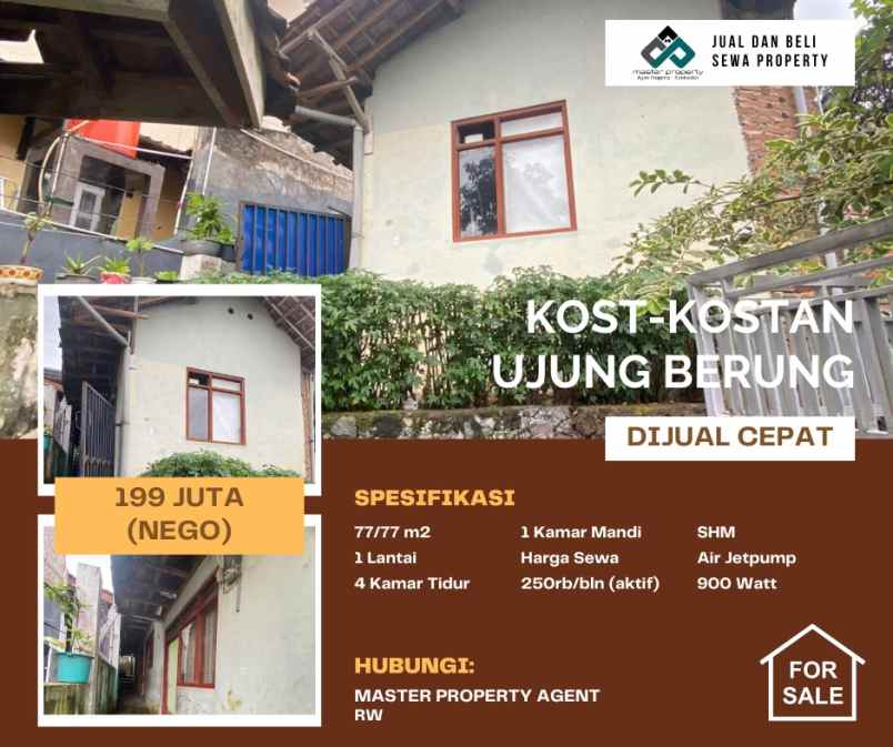 dijual kost cigending