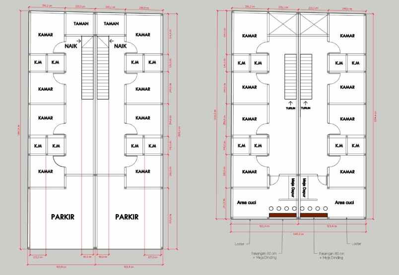 dijual kost jalan tata surya tlogomas