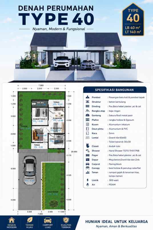 dijual kost jl parakanmuncang