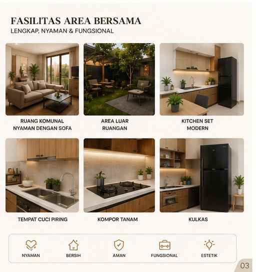 dijual kost jl sayang