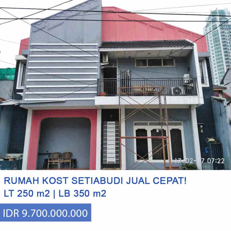 dijual kost jl setiabudi kuningan