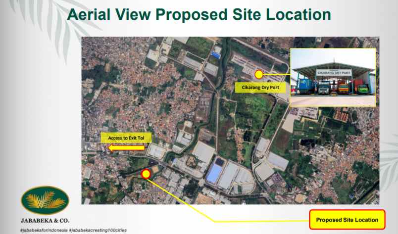 dijual ruko gudang kantor jababeka
