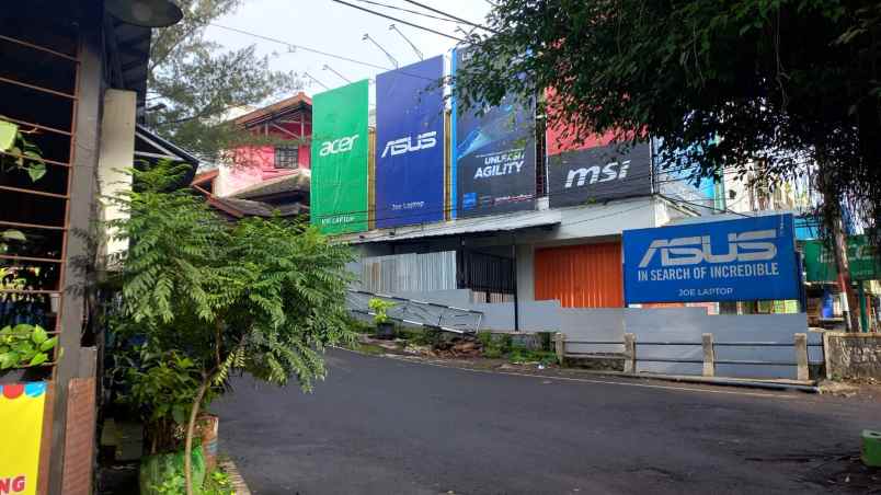 dijual ruko gudang kantor jalan bendungan jati gede