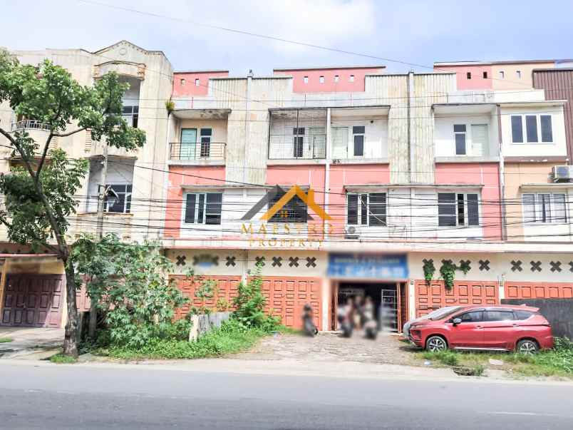 dijual ruko gudang kantor jalan kapten muslim medan