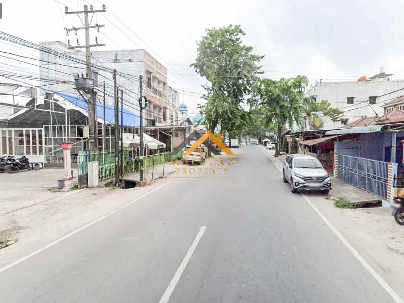 dijual ruko gudang kantor jalan kapten muslim medan