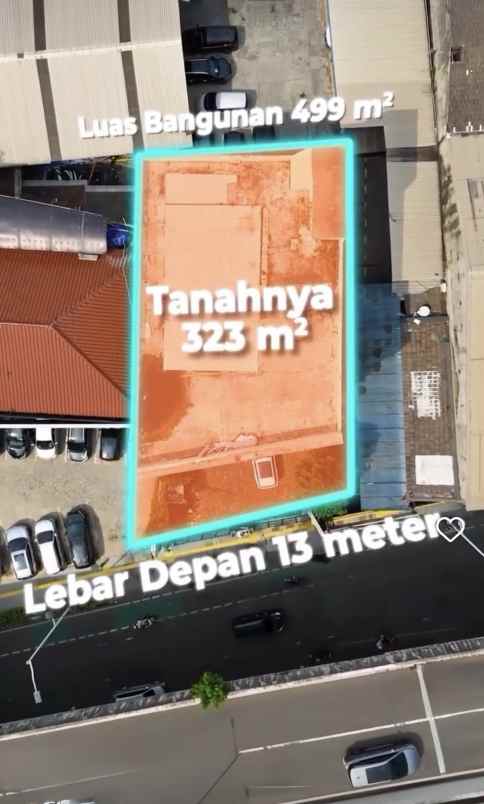 dijual ruko gudang kantor jalan prof dr satrio