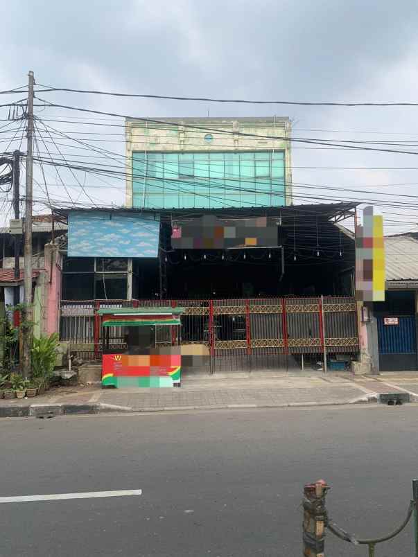 dijual ruko gudang kantor jalan raya bekasi kel