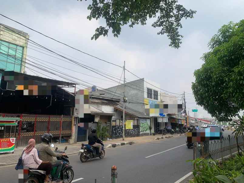 dijual ruko gudang kantor jalan raya bekasi kel