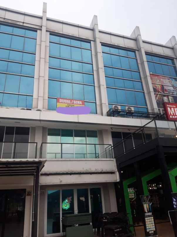 dijual ruko gudang kantor rukan beach view batavia pik