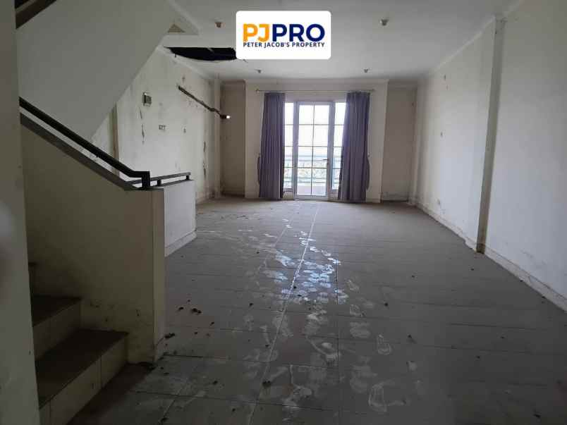 dijual ruko gudang kantor sentra niaga harapan indah