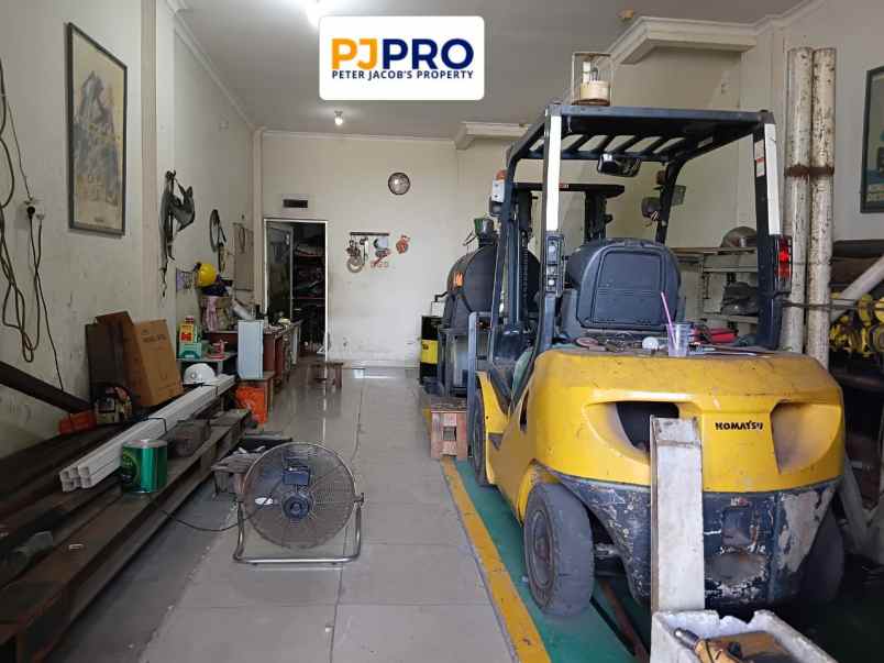 dijual ruko gudang kantor sentra niaga harapan indah
