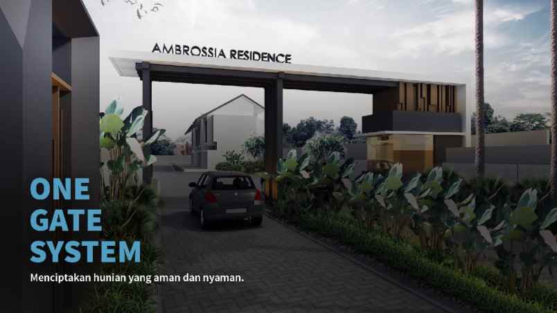 dijual rumah ambrosia residence