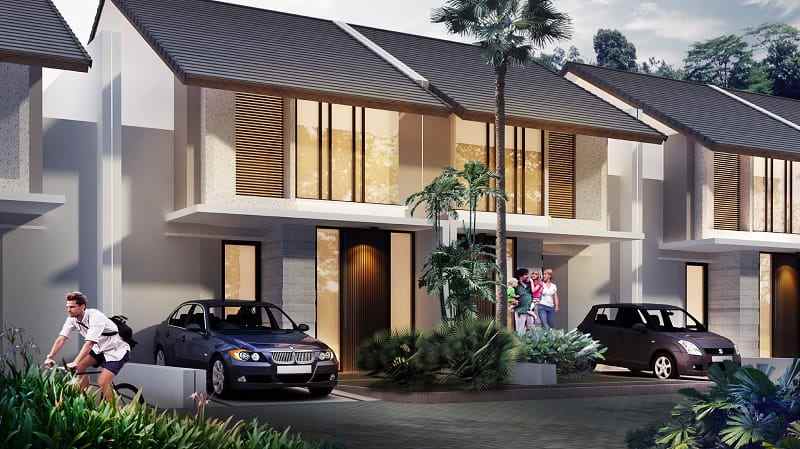 dijual rumah ambrosia residence