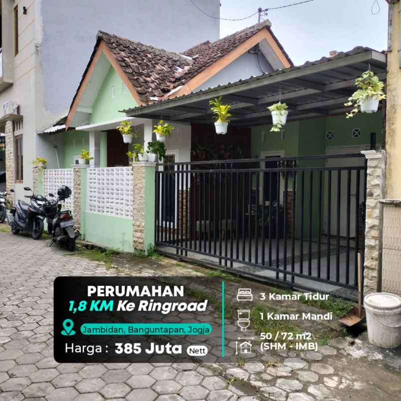 dijual rumah banguntapan