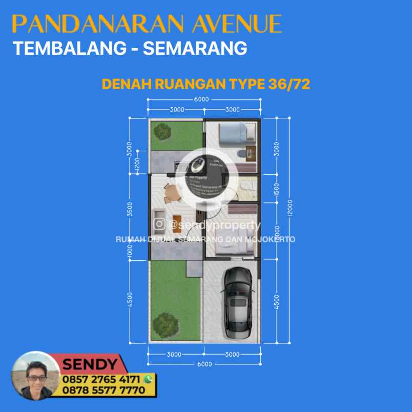 dijual rumah baru 1 lantai bulusan tembalang semarang