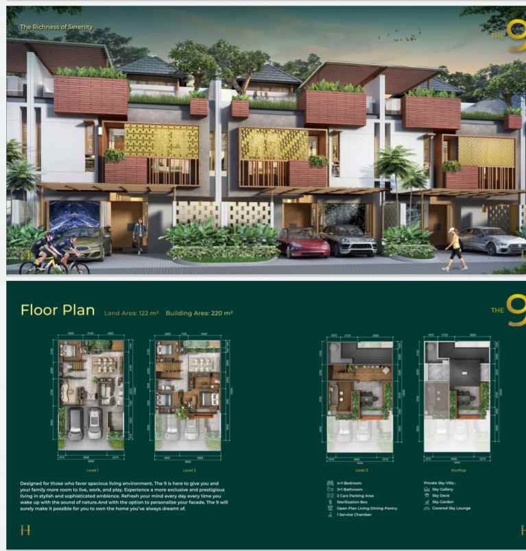 dijual rumah baru di heritage residence at puri 11