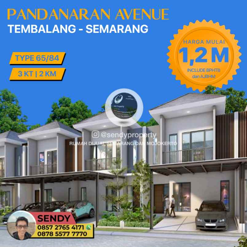 dijual rumah bulusan tembalang semarang