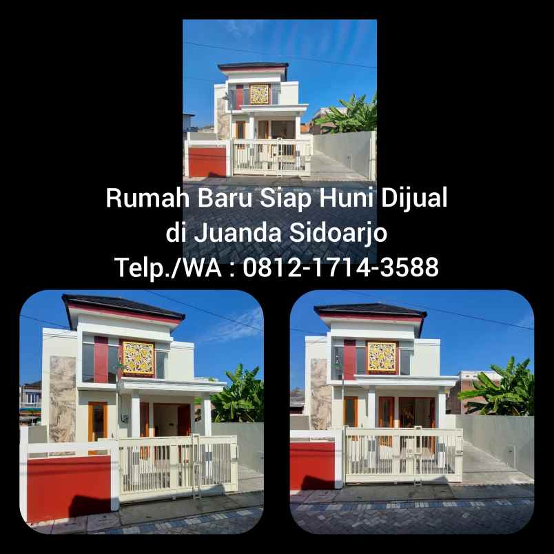 dijual rumah by pass juanda sidoarjo