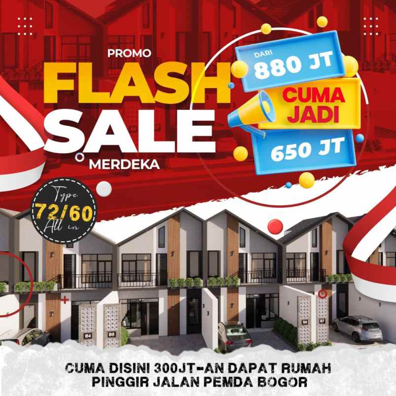 dijual rumah cibinong bogor