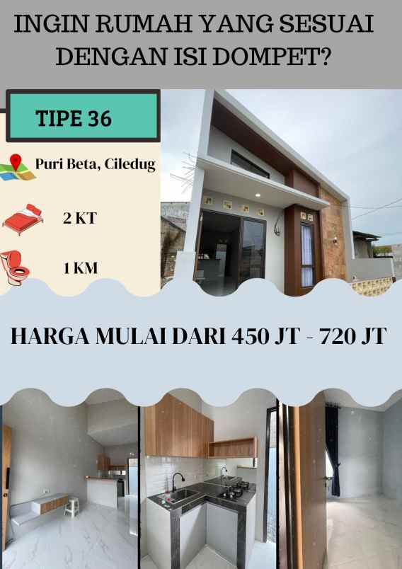 dijual rumah ciledug