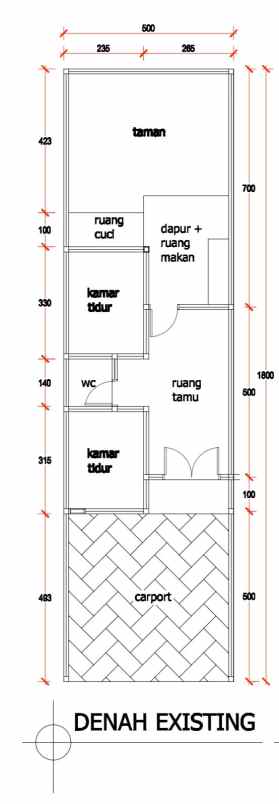 dijual rumah cisaranten kulon