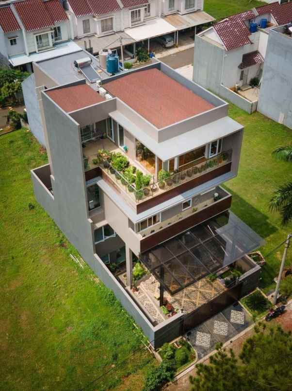 dijual rumah cluster amalfi di jl raya