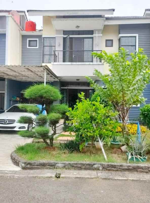 dijual rumah cluster heliconia harapan