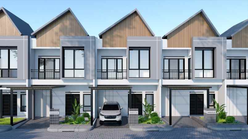 dijual rumah cluster nara house
