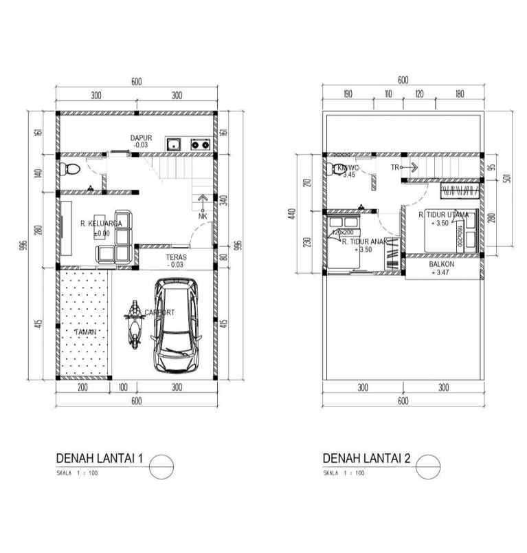dijual rumah cluster nara house