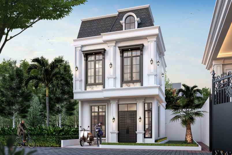 dijual rumah deli park private