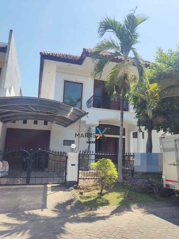 dijual rumah di villa bukit mas siap huni baru renov