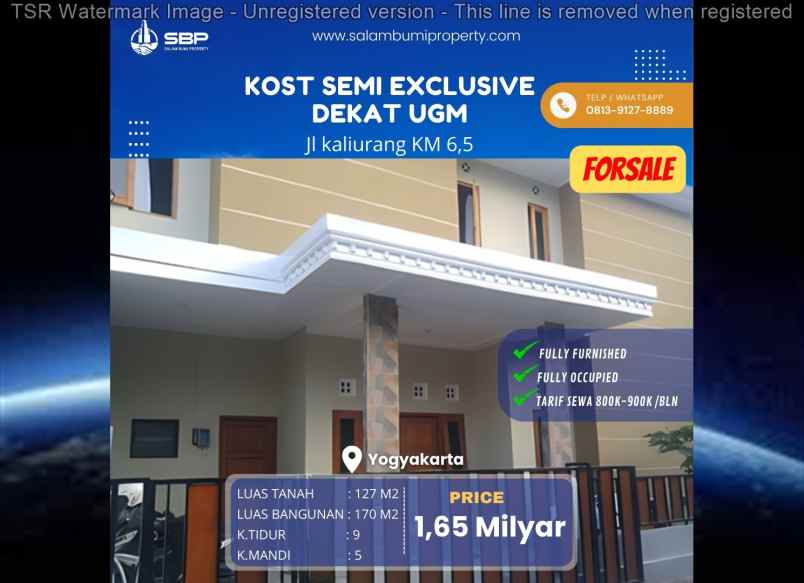 dijual rumah fast respon wa 0813 9127