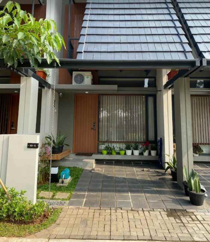 dijual rumah flekhouse bsd