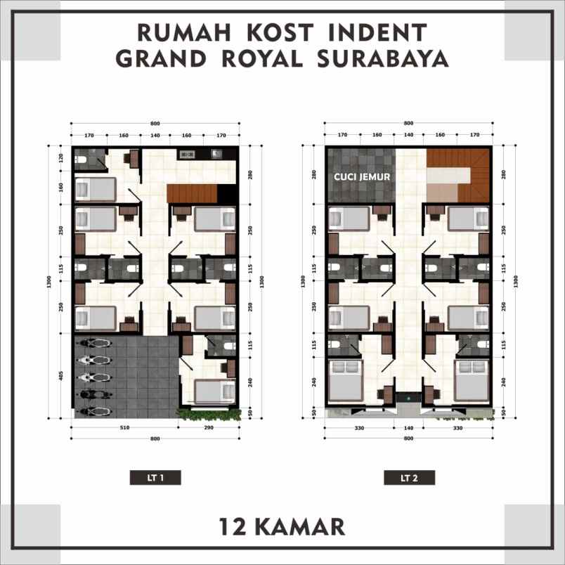 dijual rumah grand royal